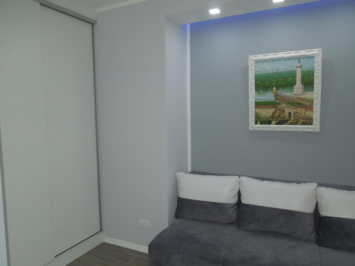 Danube Blue Appartement Belgrado Buitenkant foto